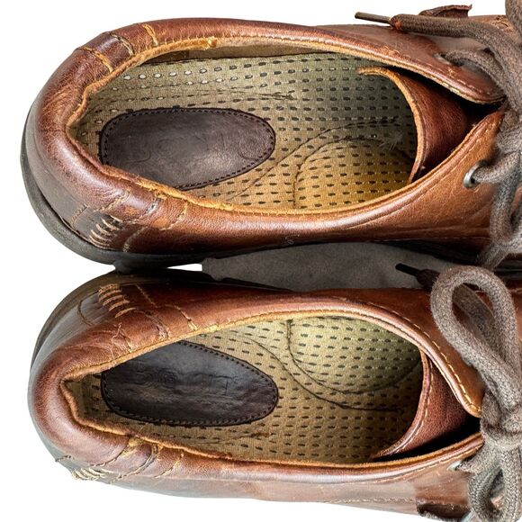 Born Soledad Men\'s Shoes Size 12 M/W WIDE Brown Leather Lace Up Oxfords Casual main image 14